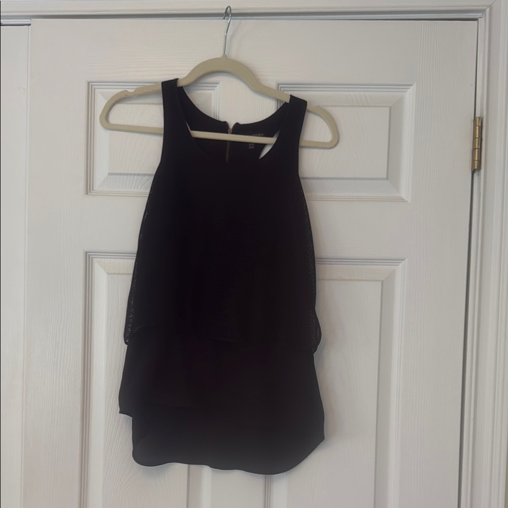 Banana Republic Black Sleeveless Tank Top